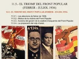 Eleccions generals amb triomf del Front Popular