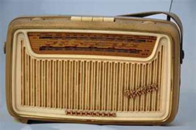 The first transistor radio goes on sale.