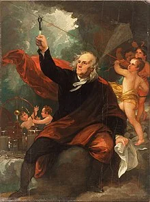 La cometa de Benjamin Franklin
