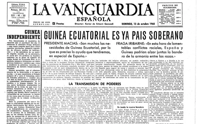 Guinea Ecuatorial se independiza de España