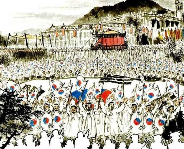 Independencia de Corea del Norte y Corea del Sur