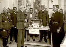 Elecciones convocadas por el general Aznar