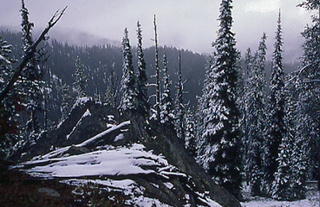 Crossing the Rocky Mountians