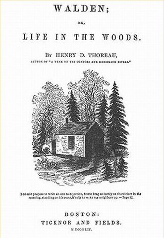 Life in the Woods by Henry David Thoreau is published