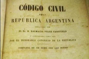 Sanción del código civil de la República Argentina.
