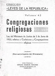 Ley de Congregaciones