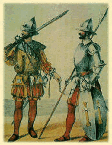 Expediciones de los españoles por colombia