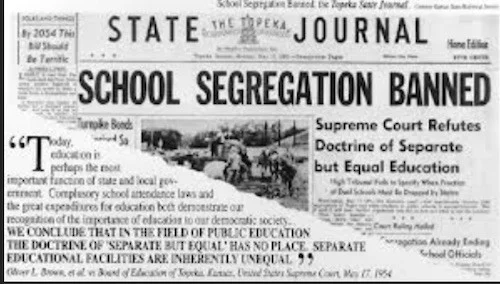 U.S. Supreme Court Decision Brown v. Board of Education
