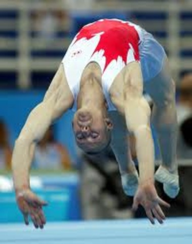 He got a bronze on floor in the World Champs