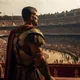 Un emperador romano observando unos juegos imagen conceptual