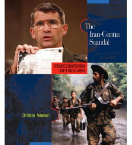 the Iran-contra scandle breakes out in the United States