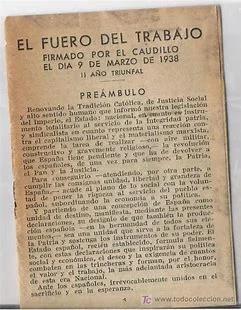 El Fuero del Trabajo