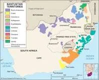 The Bantustans (also known as “homelands”)