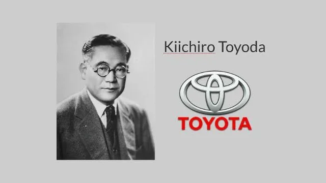 Kiichiro Toyoda, founds Toyota Motor Corporation.