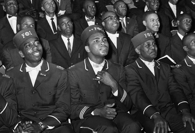 Muhammad Ali joins the Nation of Islam.