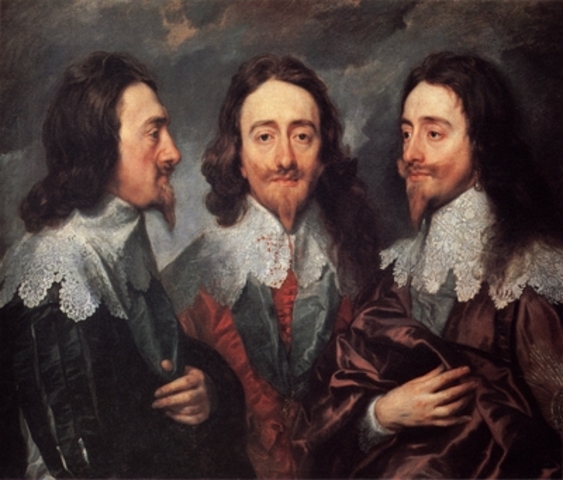 Triple Portrait of Charles I