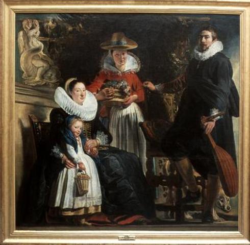 Self-Portrait with Artist's Family