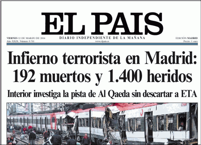 Atentados 11M Madrid