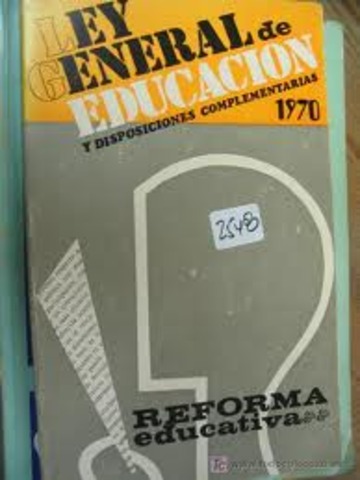 LEY GENERAL DE EDUCACION