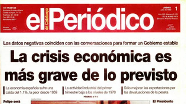 Recesión Económica de 1992