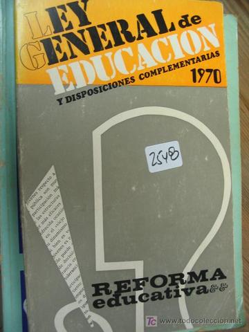 Promulgación de la Ley General de Educación