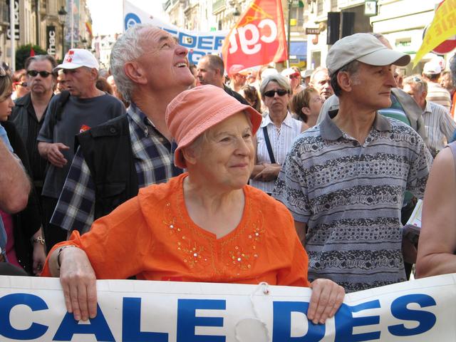 Réforme tumultueuse des retraites / Manifestations