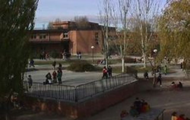 Primer día de colegio en infantil.