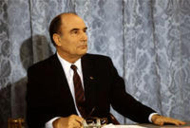 François Mitterrand est élu Président de la République