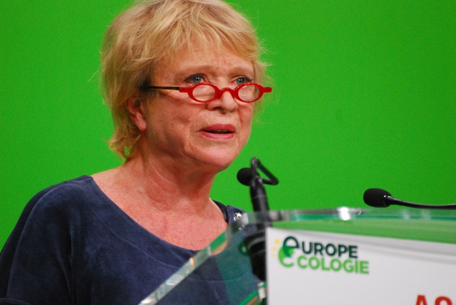 Eva Joly, candidate d'EELV