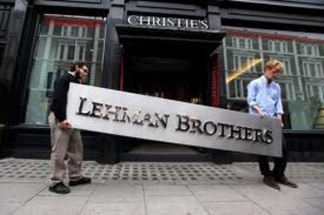 La faillite de la Lehman and Brothers
