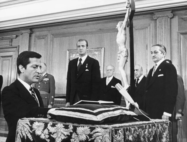 Nombramiento de Adolfo Suárez como presidente del gobierno