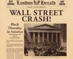 The wall street crash