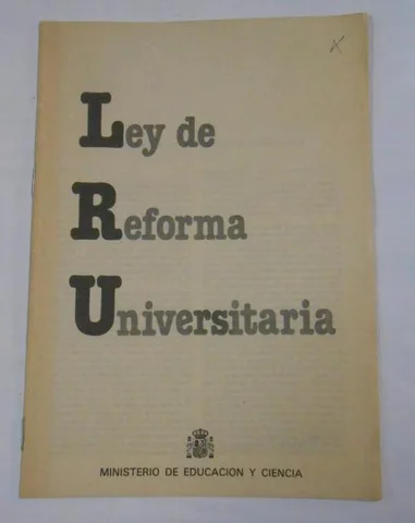 Ley de Reforma Universitaria