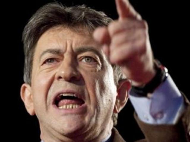 Mélenchon canidat du Front de Gauche en 2012