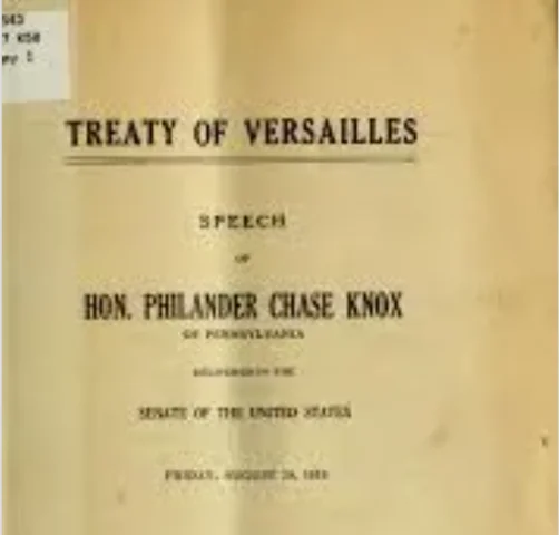 Treaty of Versailles - Causing Tensions