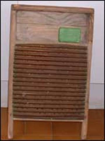 The Scrub Board is invented in 1797
