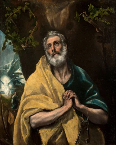8. San Pedro llorando