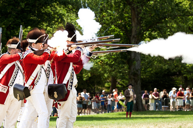 9,000 Red Coats leave for Lexiton and Concord