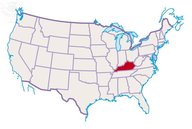 Kentucky becomes a state