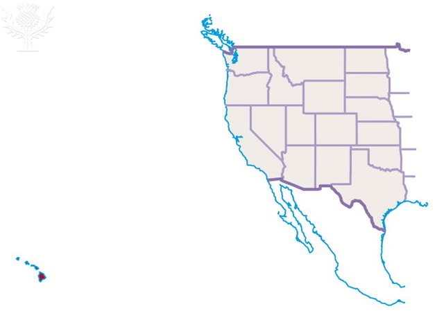 Hawaii is part of the USA