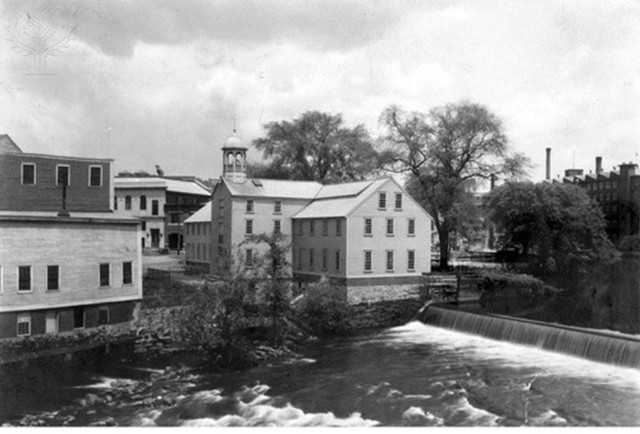 The First Mechanized Textile Mill