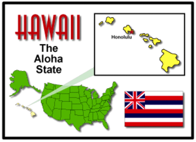 Hawaii is a state!