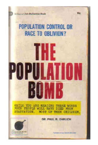The Population Bomb is published