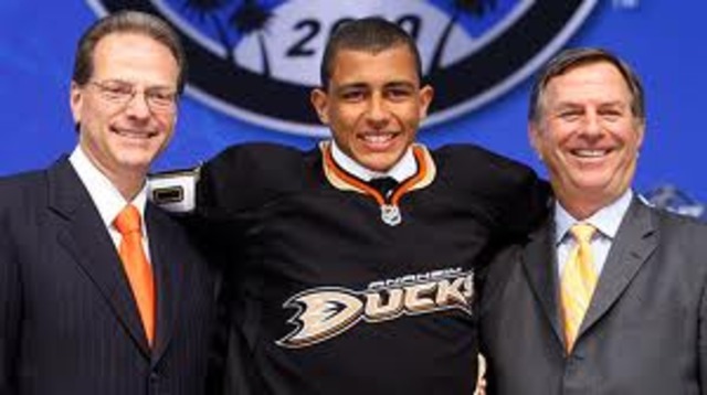 Drafted by Anaheim Ducks