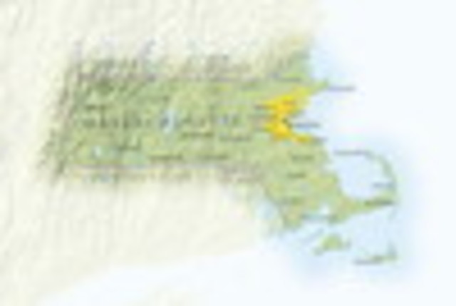 Maine and Massachusetts.