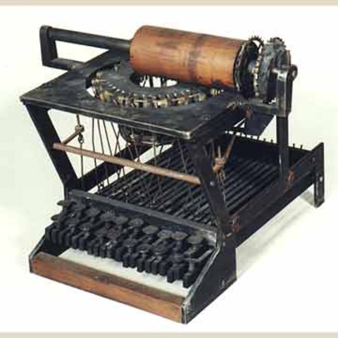 Mass Produced Typewritter