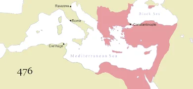 Nascita Impero Romano d'Oriente