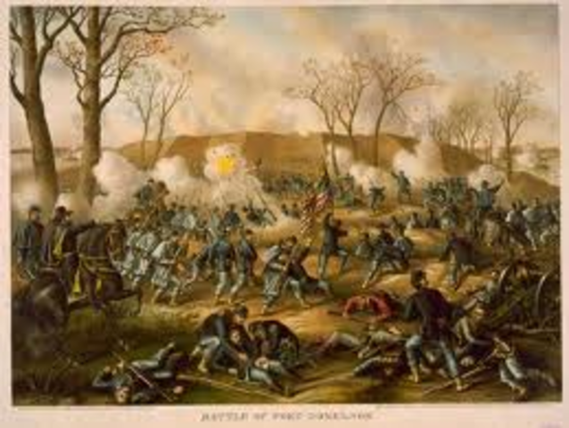 February 1862 Grant moves on Tennessee
