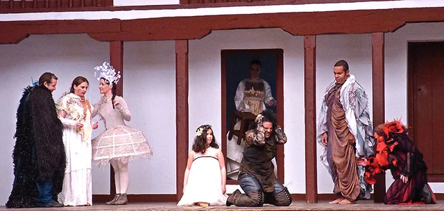 Teatro barroco religioso.