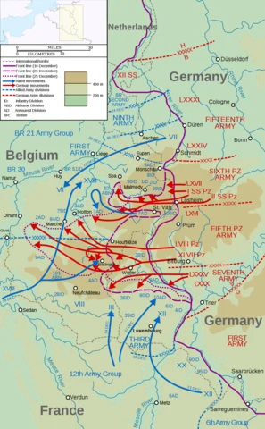 Germans Siege Bastogne